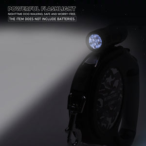 Retractable Handheld Dog Leash with Night Light